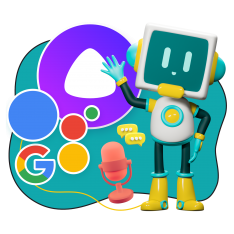 Голосовой помощник Алиса - КИБЕРшкола программирования для детей, компьютерные курсы для школьников, начинающих и подростков - KIBERone г. Санкт-Петербург